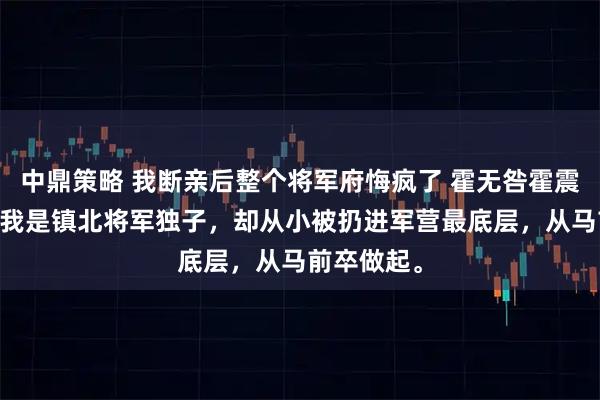 中鼎策略 我断亲后整个将军府悔疯了 霍无咎霍震山沈玉清 我是镇北将军独子，却从小被扔进军营最底层，从马前卒做起。
